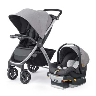 ����� ������ ���� ����� Chicco Bravo Trio Travel System ���� ���� KeyFit 30 ������ ��� ���
