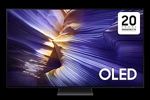 �������� ���� SAMSUNG QE83S90FAEXSQ OLED 4K ����� 83 ����' �� ���� NQ4 AI Gen3 ���� ����� 144Hz