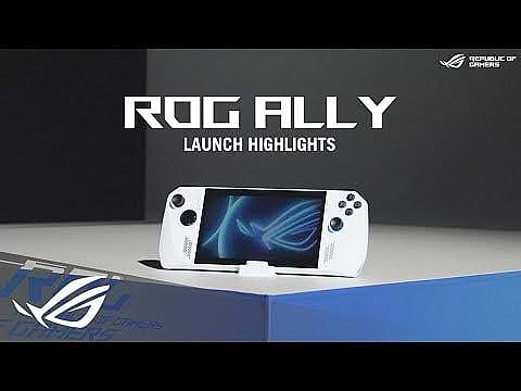 ������� ������ ����� ASUS ROG ALLY RC71L-NH019W - AMD Ryzen Z1 512GB - ��� ��� ��� ������ �"� ������ �����
